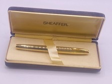 Caneta-tinteiro Sheaffer Imperial 797 galvanizada a ouro 14 quilates média nova na caixa anos 70 EUA, usado comprar usado  Enviando para Brazil