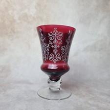 Verre rouge line d'occasion  Méry-sur-Seine