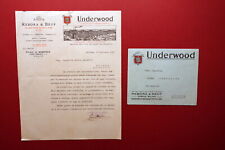 scrivere underwood usato scrivere underwood usato Italia