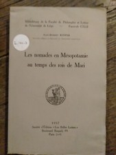 Nomades mésopotamie temps d'occasion  Lyon V