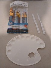 Pacote econômico de palete e pincel de artista plástico usado comprar usado  Enviando para Brazil