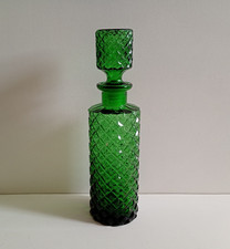 Vintage green glass for sale  WALLASEY
