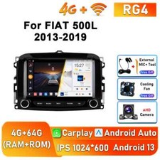 Rádio de carro Android para Fiat 500L 2013-2019 GPS CarPlay reprodutor estéreo multimídia comprar usado  Enviando para Brazil