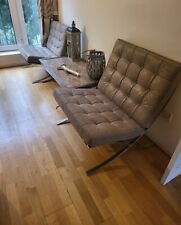 Pair barcelona chairs for sale  WEST WICKHAM