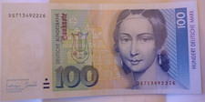 100 schein banknote gebraucht kaufen  Hamburg