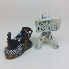 Pair aquarium decorative for sale  GATESHEAD