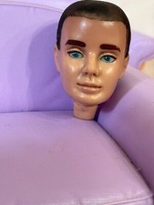 Usado, BONECA BARBIE KEN VINTAGE CABEÇA FLOCADA SEM FLOCAGEM DÉCADA DE 1960 MATTEL comprar usado  Enviando para Brazil
