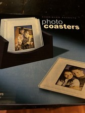 glass photo coasters for sale  STOWMARKET