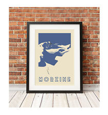 Morzine ski poster for sale  BRAUNTON