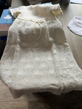 Handmade christening gown for sale  WORCESTER