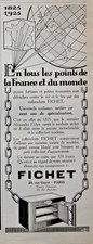 Publicité presse 1925 d'occasion  Longueil-Sainte-Marie