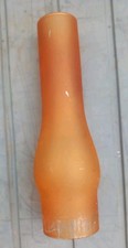 Orange glass chimney for sale  USK