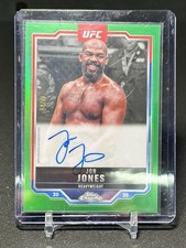 Jon Jones 2025 Topps Chrome UFC refrator verde no cartão autografado SP /99 comprar usado  Enviando para Brazil