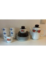 Geschirrset porzellan blauen gebraucht kaufen  Eisfeld