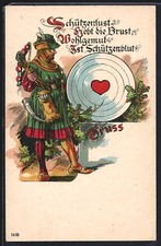 Lithographie armbrustschütze  gebraucht kaufen  Berlin