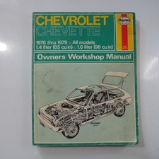 Haynes Owners Workshop Manual 1976-1979 Chevrolet Chevette Todos os Modelos comprar usado Haynes Owners Workshop Manual 1976-1979 Chevrolet Chevette Todos os Modelos comprar usado  Enviando para Brazil