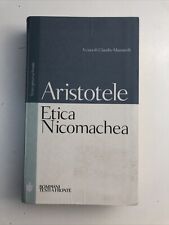 Aristotele etica nicomachea usato  Macerata