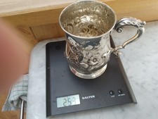 silver tankard for sale  STOURPORT-ON-SEVERN