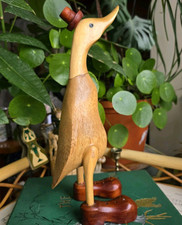 Wood bamboo duck for sale  BROMLEY