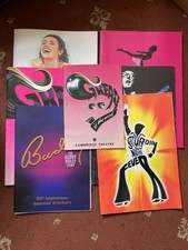 Musical theatre programmes for sale  CHESTERFIELD