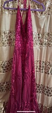 Women pink evening for sale  Warsaw
