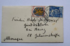 Brief visitenkarte strasbourg gebraucht kaufen  Großenaspe