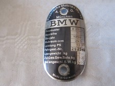 Bmw r25 typenschild gebraucht kaufen  Ilsede