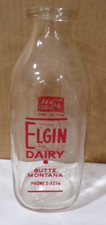 Usado, Elgin Dairy Phone 2-5256 ACL QT garrafa de leite Butte Montana ESTA FAMÍLIA? comprar usado  Enviando para Brazil