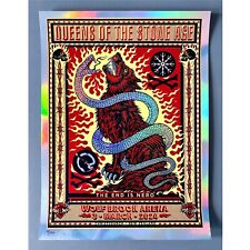 *FOIL* Pôster de concerto Queens of the Stone Age x/150 Christchurch 2024 Ben Brown comprar usado  Enviando para Brazil