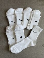 Nike High White Socks Size 35/38(7 Pairs) na sprzedaż  PL