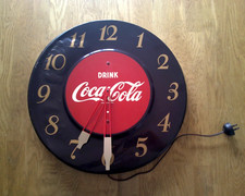 Orologio pubblicitario vintage usato  Italia