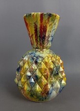 Vaso multicolorido de cerâmica abacaxi feito na Itália 2231 enfeite vintage 1970 comprar usado  Enviando para Brazil