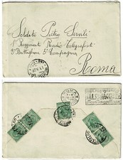 Regno italia lettera usato  Formia