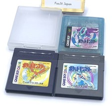 Usado, Pokemon Crystal Gold Silver Nintendo Gameboy GB Lote Limpo Japonês Estojo comprar usado  Enviando para Brazil