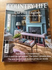 Country life december for sale  LONDON