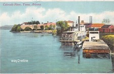 Usado, Cartão postal AZ Yuma Colorado River Paddle Boat Fort Yuma Arizona c1910 comprar usado  Enviando para Brazil