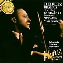 Trio Op.8/+ von Heifetz 32 | CD | Zustand sehr gut na sprzedaż Trio Op.8/+ von Heifetz 32 | CD | Zustand sehr gut na sprzedaż  Wysyłka do Poland