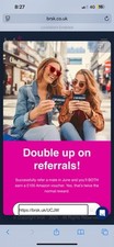 Brsk referral code for sale  ROCHDALE