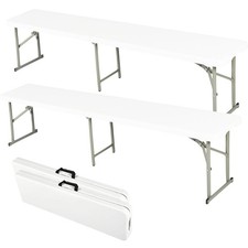 6ft folding bench for sale  Brentwood