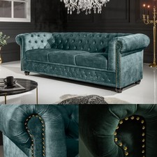 Chesterfield sitzer sofa gebraucht kaufen  Kaltenkirchen
