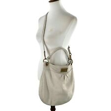 Bolsa de ombro Marc by Marc Jacobs couro pebbled branco satchel com alça transversal comprar usado  Enviando para Brazil