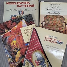 Needlepoint pattern books for sale  Fairbank