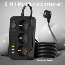 Steckdosenleiste fach usb gebraucht kaufen  Bochum