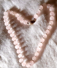 Collana quarzo rosa usato  Lucca