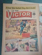 Victor comic x4 for sale  GLASGOW