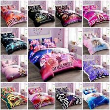 Conjunto de roupa de cama 3D cantora colcha capa de edredom fronha casa quarto comprar usado  Enviando para Brazil