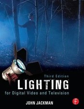 Lighting for Digital Video and Television by John Jackman 3rd Ed PB VG Free Ship segunda mano  Embacar hacia Mexico
