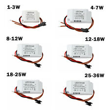 Fonte de alimentação 12V 24V 5w 10w 12w led driver transformador 240v dc corrente constante, usado comprar usado  Enviando para Brazil