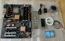 Usado, Asus P5W DH Deluxe + Core 2 Quad Q6600 2.4GHz 8MB G0 + 4GB DDR2 667 + Extras comprar usado  Enviando para Brazil