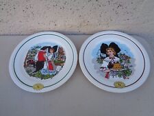Lot assiettes alsacienne d'occasion  Ballan-Miré